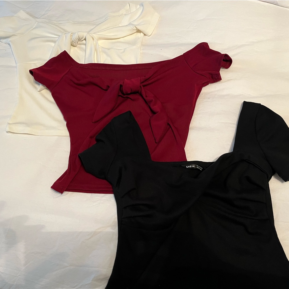 Bundle of SHEIN Crop Tops
